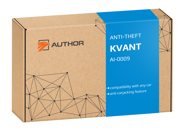 KVANT 2 vehicle security system